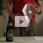 Abrindo Cerveja Com Papel