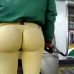 Frentista que é um Espetáculo de Traseira