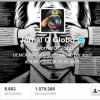 Perfil de 'O Globo' no Twitter é Invadido Pela Anonymous Brasil
