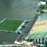 O Estádio Flutuante de Cingapura