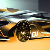 Novo McLaren P1 GTR Concept Car