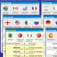 Copa do Mundo 2010: Tabela dos Jogos