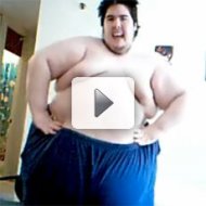 Gordo Dan�ando a M�sica 'My Humps'
