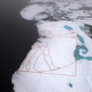 Obra de Da Vinci no Ártico Alerta para Mudança do Clima no Mundo