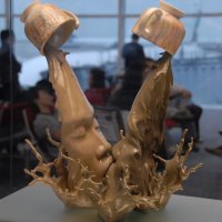 As IncrÃ­veis Esculturas LÃ­quidas de Johnson Tsang