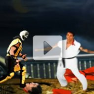 Fatality na Dança do Street Fighter