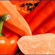 Vegetais e Frutas de Cor Laranja Melhoram a Saúde