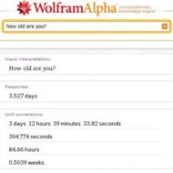 Respostas Engraçadas do Novo Buscador Wolfram Alpha