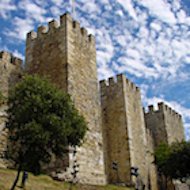 O Castelo de São Jorge em Lisboa