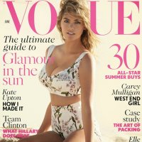Kate Upton na Capa da Revista Vogue UK