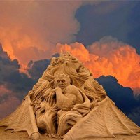 O Inferno de Dante Feito de Areia