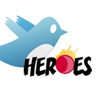 Siga os Astros da Série Heroes no Twitter