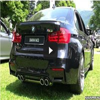 Novo BMW M3 2014 Limpando a Garganta