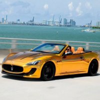 Maserati Grancabrio Mc Recebe Envelopamento em Ouro