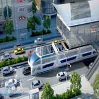 Chineses Criam Ônibus que Passa Por Cima de Carros