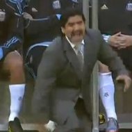 As Reações de Maradona na Eliminação da Argentina
