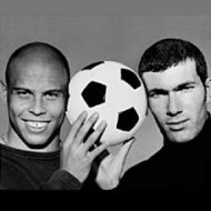 Zidane e Ronaldo no Jogo Contra Pobreza