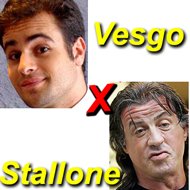 Repórter Vesgo Vs Sylvester Stallone