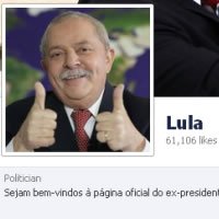 Lula Lança Página Oficial no Facebook