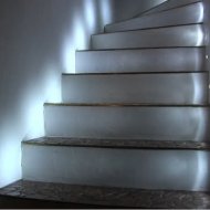 Escada com Iluminação Inteligente