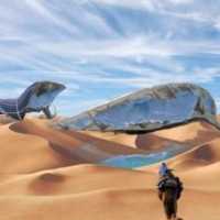 Artista Transforma Umidade do Ar do Deserto em Reservatórios de Água