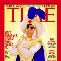 Personagens da Disney Viram Capas de Revista