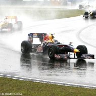 Vettel Vence GP da China Debaixo de Chuva