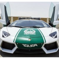 Potentes Carros de Policia no Dubai