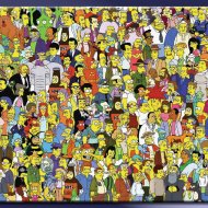 Onde está Wally? Com os Simpsons