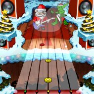 Jogo Estilo Guitar Hero Com MÃºsicas de Natal