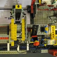 Impressora Feita de Lego