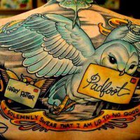 Incríveis Tatuagens Inspiradas em Harry Potter
